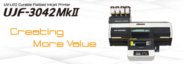 Mimaki Ujf Mk Ii Uv Cured Ink Large Format Printer Mimaki Ujf