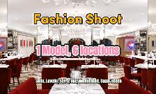 Fashion shoot 1 model 6 locations Toronto