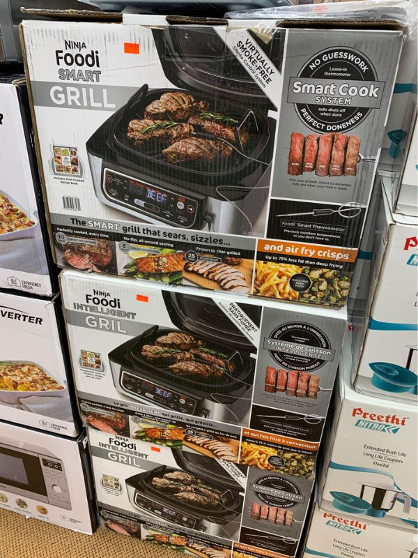 Ninja Foodi LG450 Smart 5 in 1 indoor grill smart cool system Ninja