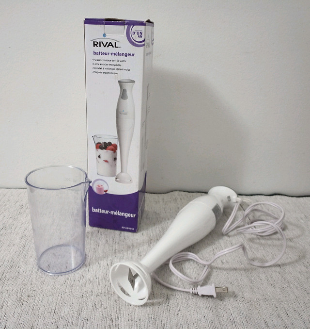 Rival Immersion Hand Blender Batteur Melangeur a Main Bon tat Good