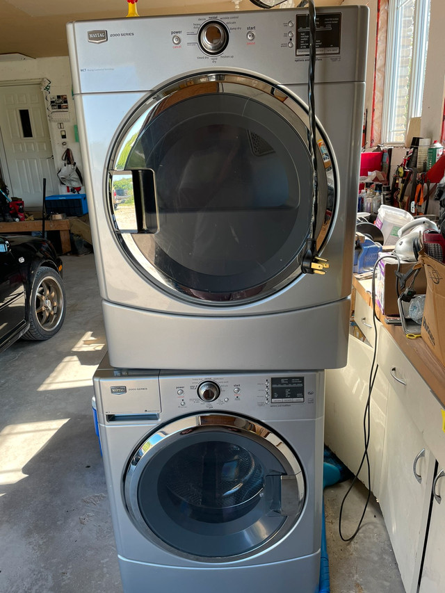 Maytag front load washer Dryer - I have for sale a Maytag 2000 series ...