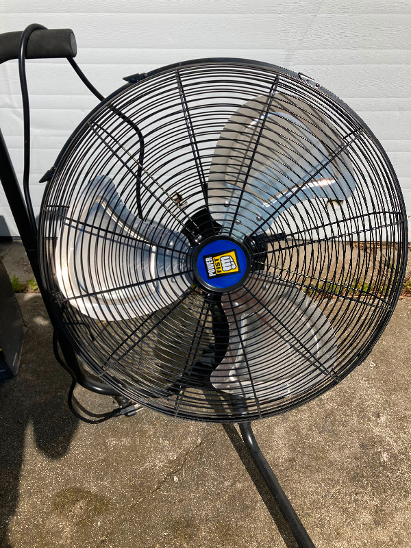 20 inch wheeled scorpion base floor fan Princess Auto part 8900896