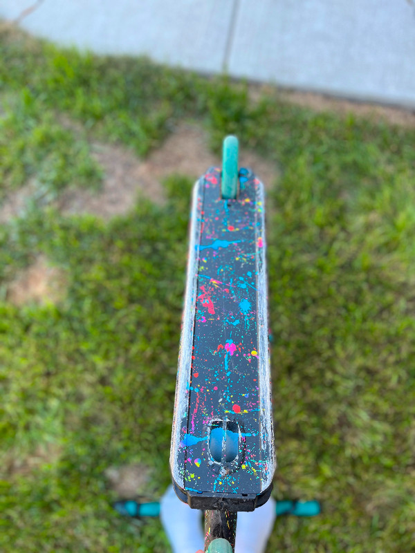 PRODIGY S6 TRICK SCOOTER splatter paint, Calgary - Super durable pro