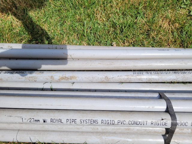 Various Lengths And Sizes Of Pvc Conduit Various Prices Ft Inch