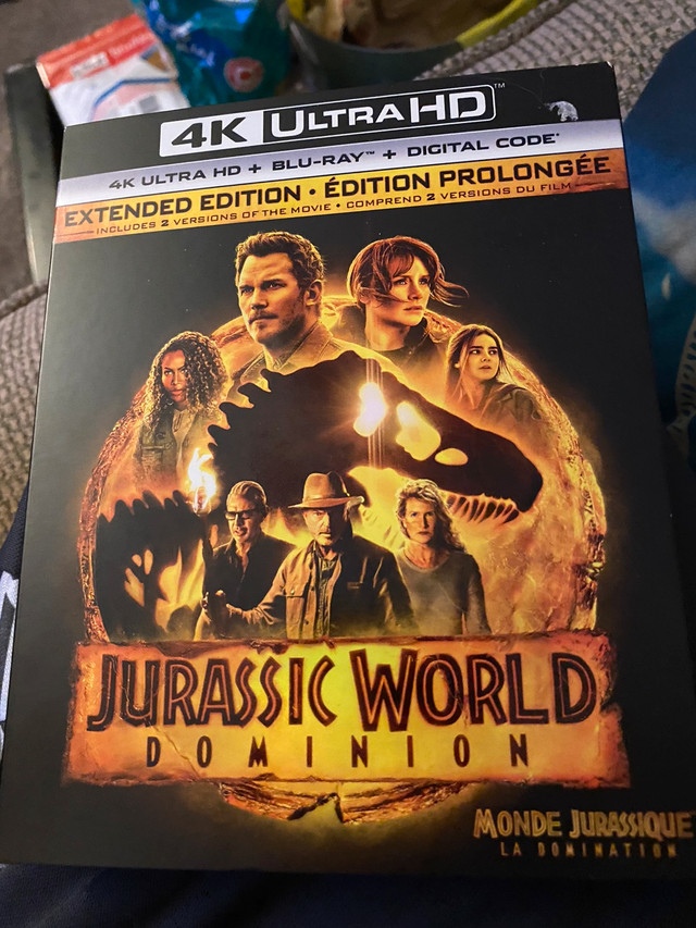 Jurassic World Dominion 4K - Like new 4K movie | CDs, DVDs & Blu-ray ...