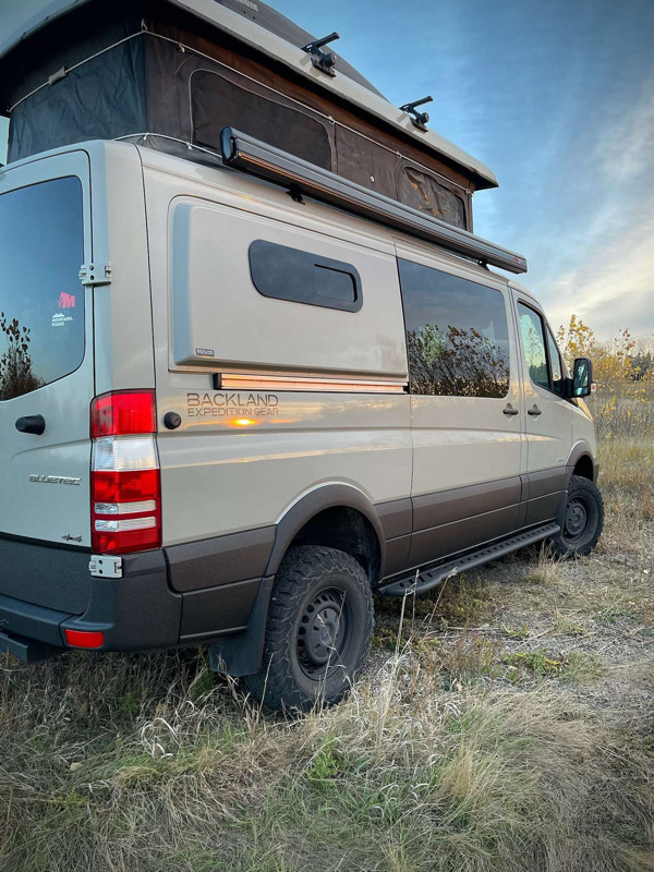 Insulated Extension Pods for 144 Mercedes Sprinter Pebble Grey ...