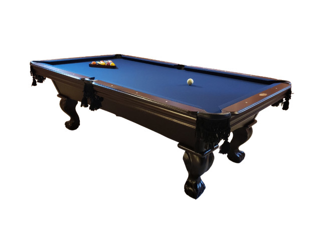 Historic Low Beringer 8ft Solid Wood Slate Pool Table Beringer With