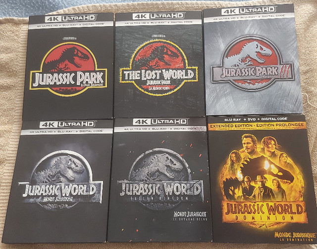 Jurassic ParkJurassic World Complete Set - Enjoy Jurassic Park The Lost ...