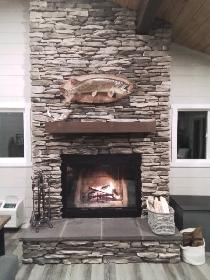 Brand New Fireplace Bluffstone Mineret Brick