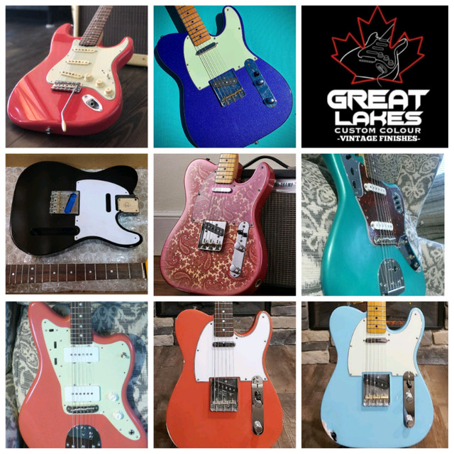 Nitrocellulose Lacquer Guitar Finishes