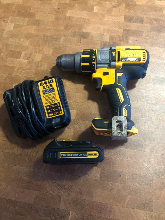 20v Dewalt 3 speed Brushless Hammer Drill battery charger 20v XR max