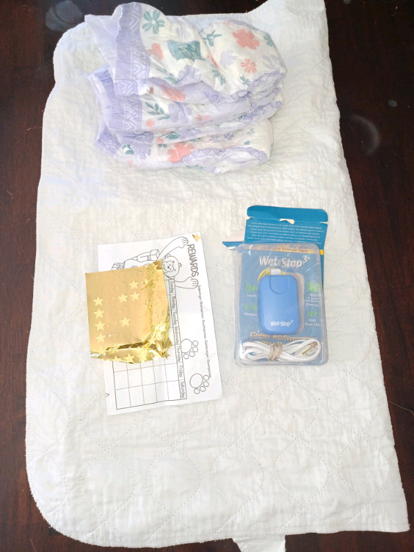 Bed Wetting Alarm Prevention trainer Kit Wet Stop bed Wetting alarm