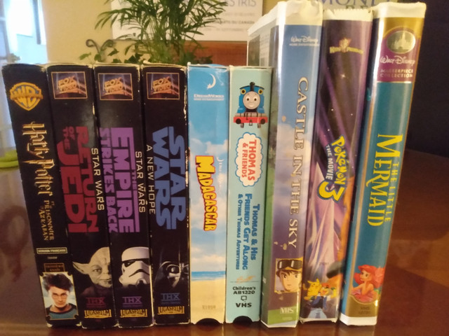 VHS Movies for sale - A Selection of VHS films for Kids Families etc ...