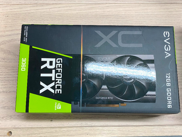 RTX 3060 EVGA 12 GB GDDR6 - GEFORCE RTX 3060 EVGA 12GB GDDR6 very clean ...