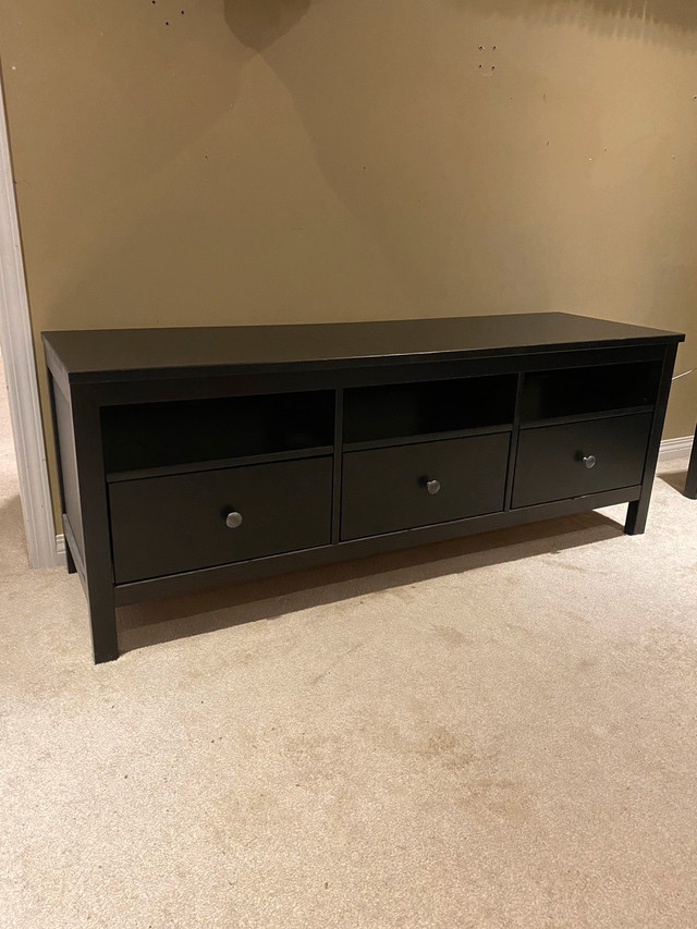 Ikea HEMNES TV Stand Bench Good condition Has a couple minor marks throughout Measures 58