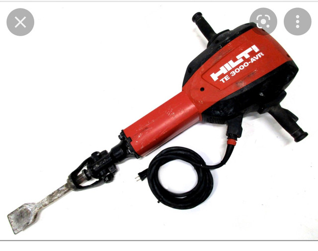 Hilti TE 3000 AVR Hilti HEAVY DUTY ELECTRIC JACKHAMMER, City of