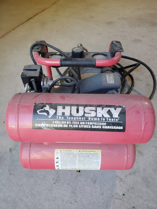 3 gallon husky air compressor 3 gallon air compressor had for years but barely used sat in the