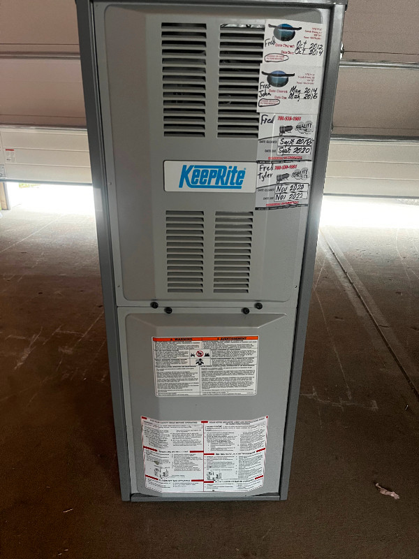 Keeprite 75000btu furnace Good condition used keeprite furnace mid