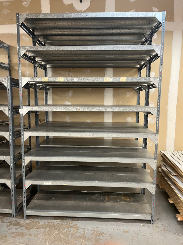 Industrial Metal Shelving Racking Small Sizes - Various Sizes of Bolt ...