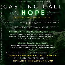 CASTING CALL - 'HOPE' SHORT FILM