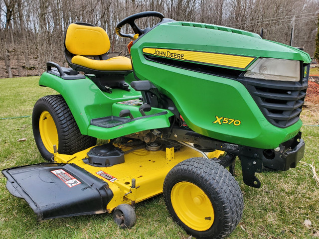 JOHN DEERE X570 24HP Kawasaki 54 Deck Cruise, Kingston - 2017 JOHN ...