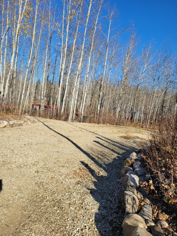 RV Lot at Lake Arnault, Edmonton Large treed rv lot for sale in Lake