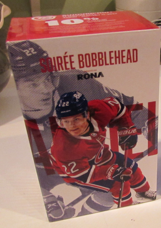 Cole Caufield Bobblehead Canadiens Montreal 1 Figurine Tete Branlante