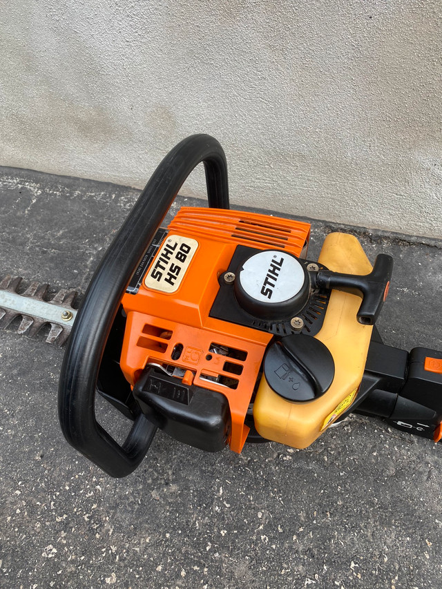 STIHL HS80 HEDGE TRIMMER, City of Toronto Stihl hs80 commercial hedge