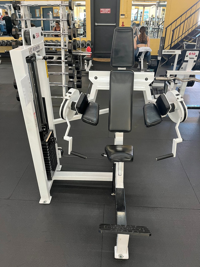 Biceps Curl Machine Appareil a Flexion des Bras De marque Atlantis en