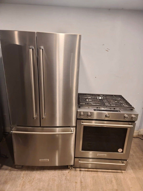 MANUFACTURED 2022 KITCHEN AID STAINLESS STEEL KITCHEN APPLIANCES