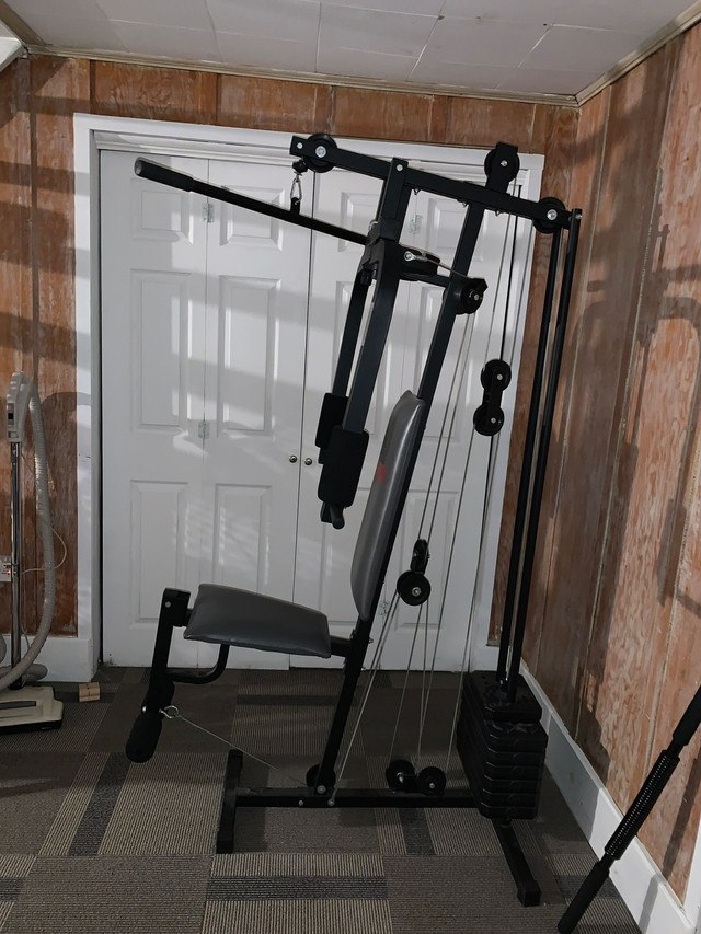 Weider 740 Home Gym Exercise Chart