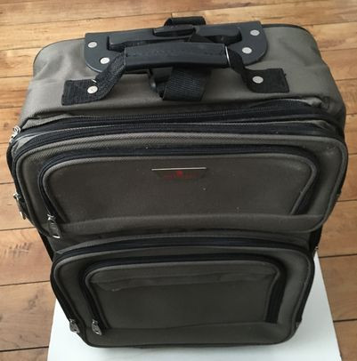 Valise de voyage Air Canada Travel Suitcase - This is a nice army green ...