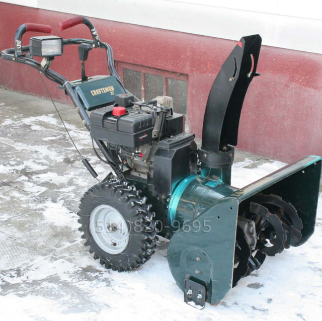 Souffleuse a neige Craftsman USA 27 318cm 9hp avec demarreur, City of Montréal tel514820 Souffleuse a neige Craftsman USA 27 318cm 9hp avec demarreur, City of Montréal tel514820