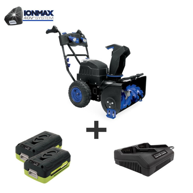 SnowJoe 80 volt Dual Stage Self Propelled Snow Blower, Mississauga