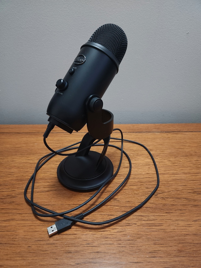 Blue yeti mic Works good Speakers, Headsets & Mics Computer