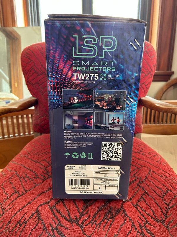 LSP SMART PROJECTOR TW275 TW72B for sale, City of Montréal LSP SMART