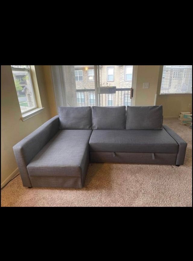 FREE DELIVERY IKEA FRIHETEN COUCH WITH BED AND STORAGE Very