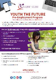 YOUTH THE FUTURE Disability Employment Program 17-29