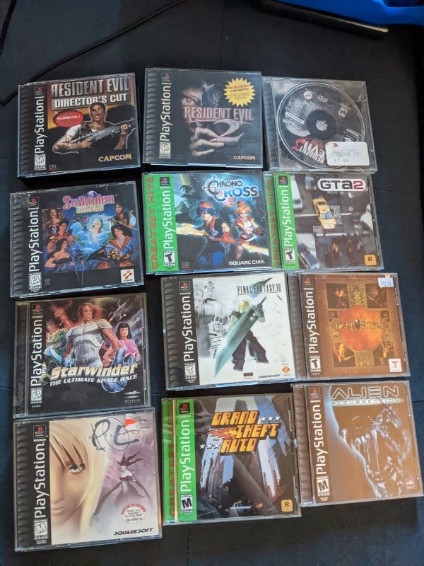 Ps1 games click for prices - All games work I will test for you once ...