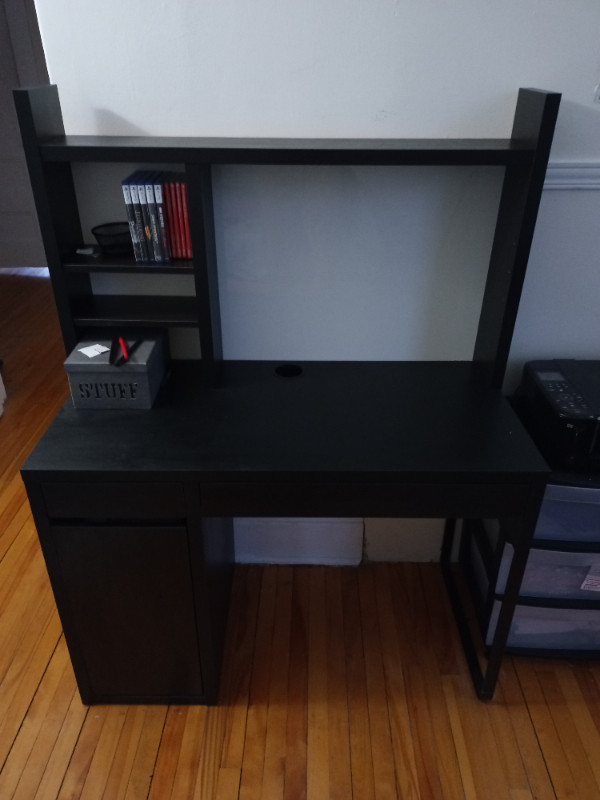 Micke black Ikea desk, Ottawa The fullest and originally most