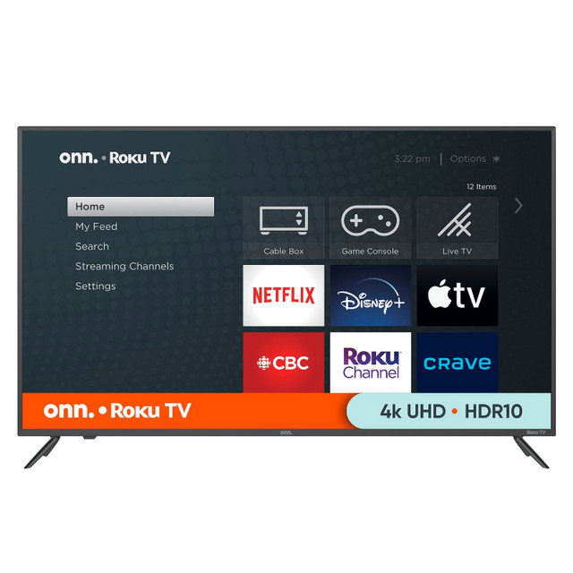 ONN 55 Class 4K UHD 2160P LED Roku Smart TV CLEARANCE SALE ONN 55