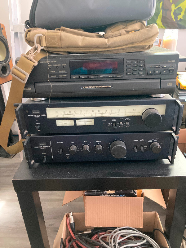 1980 Sansui Vintage Stereo System CD Changer, Ottawa Stereo Systems