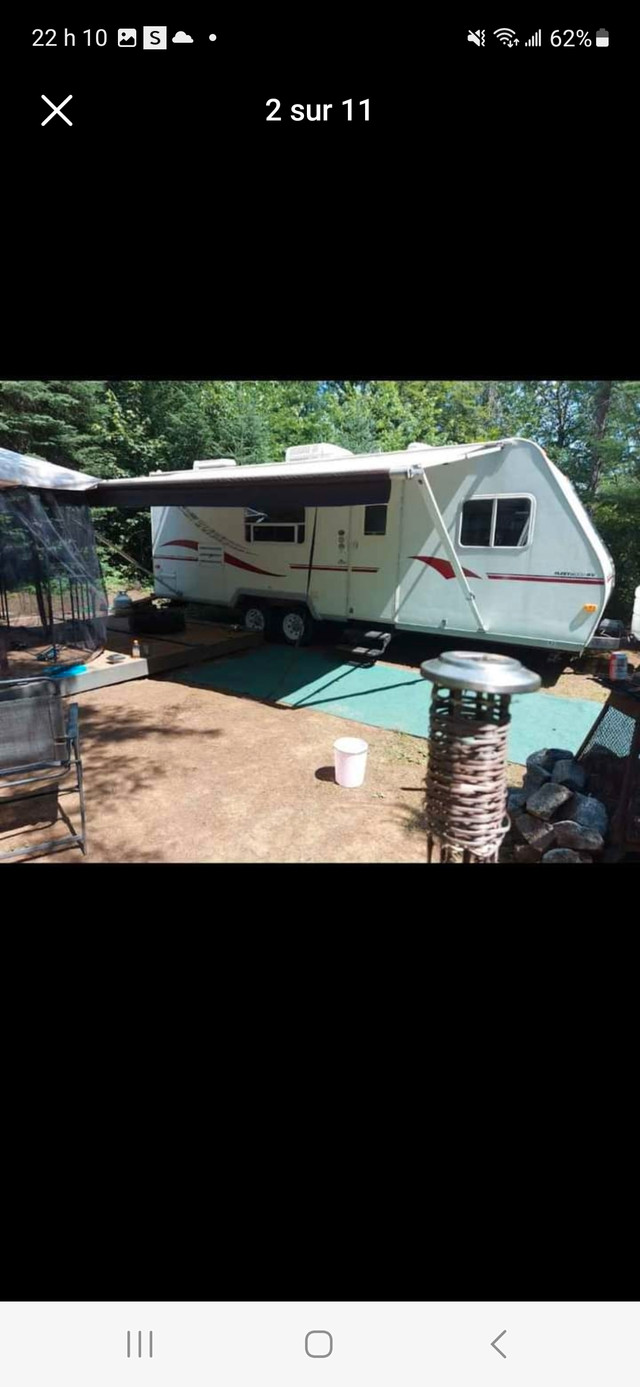 Roulotte a vendre, Laval / North Shore Bonjour je vend ma roulotte je