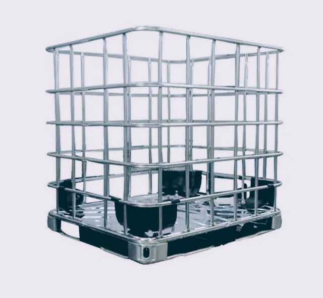 IBC Tote Cage Only External Metal Cage and Pallet Assembly IBC Tote