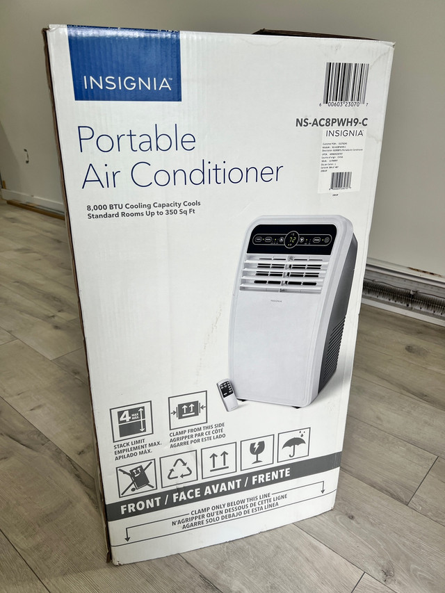 Climatiseur portatif Insignia Portable Air Conditioner 8000 BTU, City of Montréal Climatiseur
