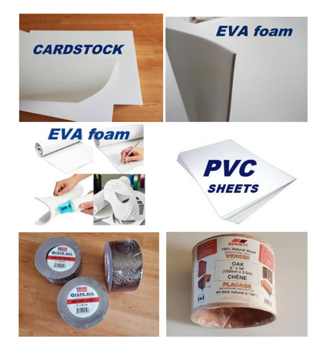 PVC sheets EVA foam Cardstock Duct tape Veneers etc, Calgary SAVE PVC