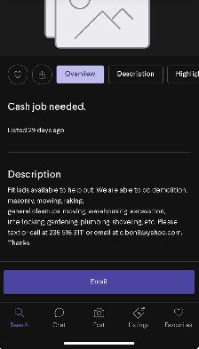 Part time Job available