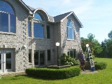 window cleaning/lawn aeration technician