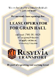 Rusylvia Transport - Now Hiring Class 1 Owner Operators!