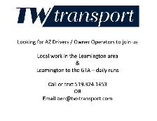 AZ Drivers / Owner Operators
